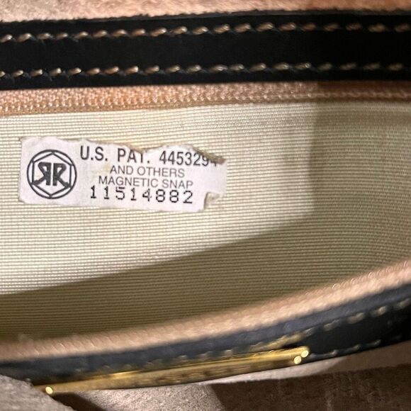 Mark Cross Leather Backpack with Cinch and Magnetic Closure - Picture 7 of 11